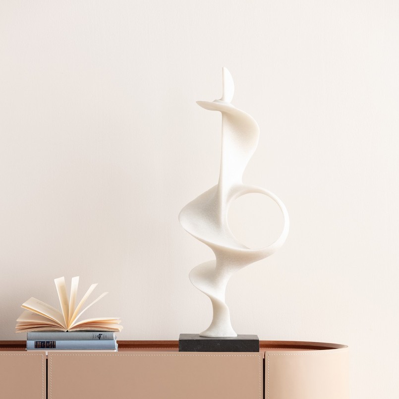 Déco abstraite blanche et grise - Soft - Kare Design