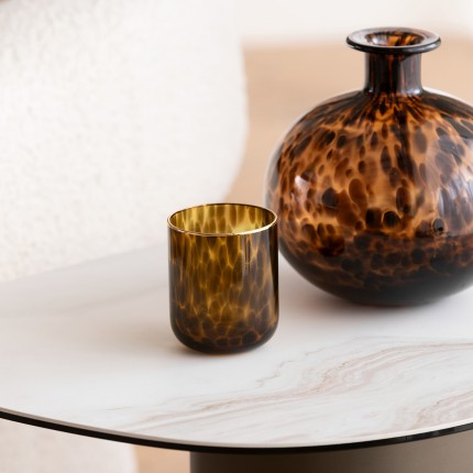 Water Glass Caramel (4/set) Kare Design