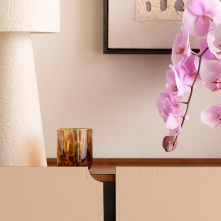 Water Glass Caramel (4/set) Kare Design