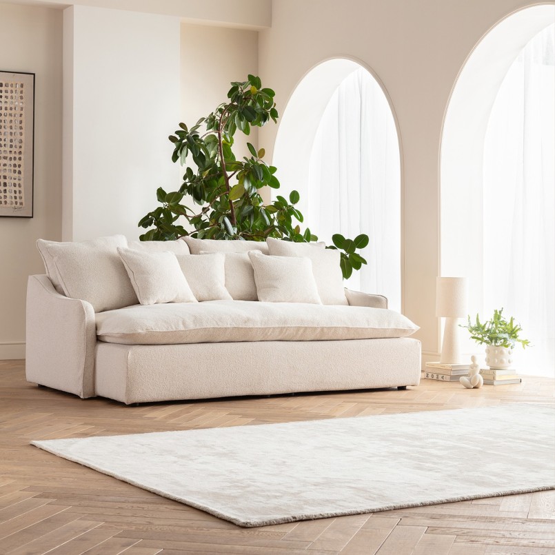 Déco femme assise blanche - Soft - Kare Design