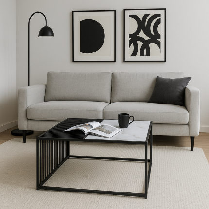 Salontafel Twice 80x80cm Kare Design