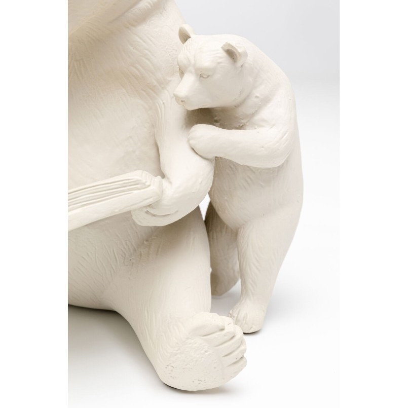 Déco ours lecture beige - Kare Design