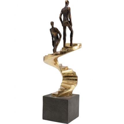 Deco gold stairway duo Kare Design