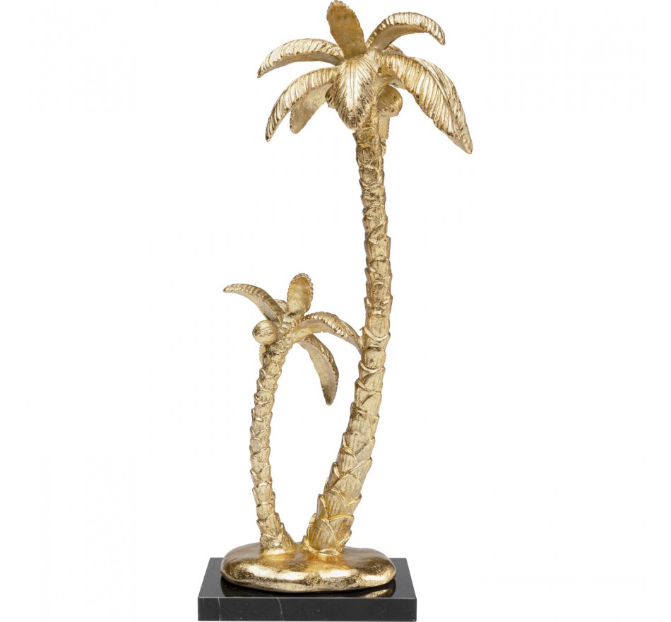 Deco gold palm trees 41cm Kare Design