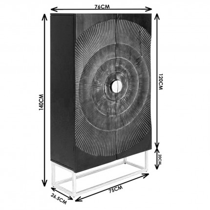 Wardrobe Madeira nature Kare Design