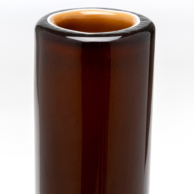 Vase haut en verre marron - Toja - Kare Design