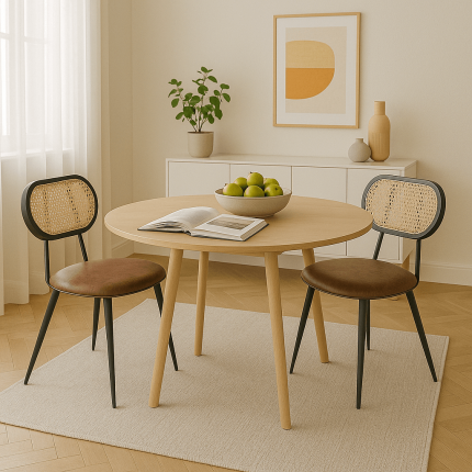 Stoel Rosali bruin Kare Design