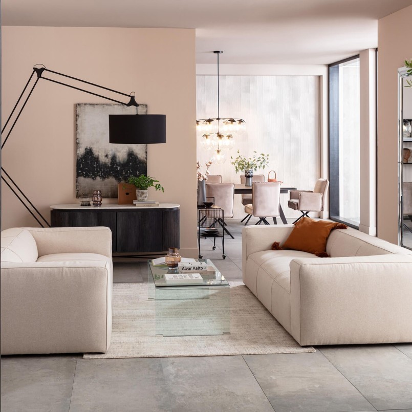 Hedendaagse glazen salontafel - Clear Club - Kare Design