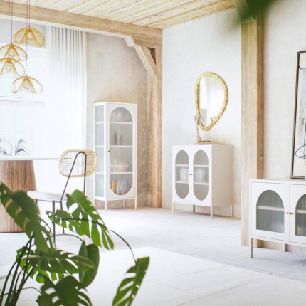 Vitrinekast Naxos wit Kare Design