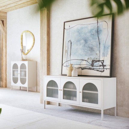 TV board Naxos white Kare Design