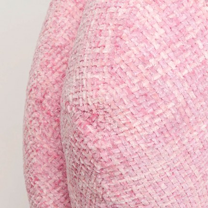 Draaifauteuil Cosy roze Kare Design