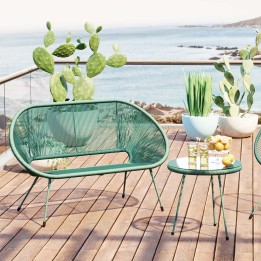 Groene tuinbank - Acapulco Mono - Kare Design