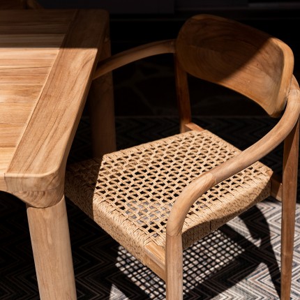 Tuinstoel met armleuningen Sole Mio Kare Design