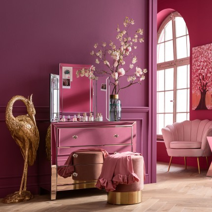 Ladekast Luxury Champagne 3 lades Kare Design