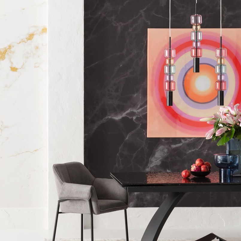 Suspension en verre multicolore - Candy Bar - Kare Design