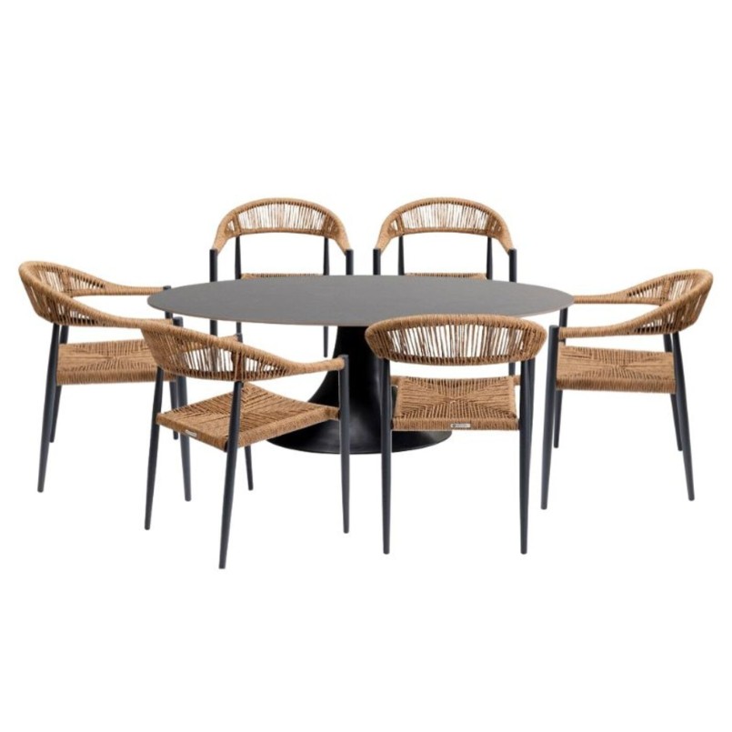 Ensemble de jardin table et chaises - Grande Possibilita - Kare Design