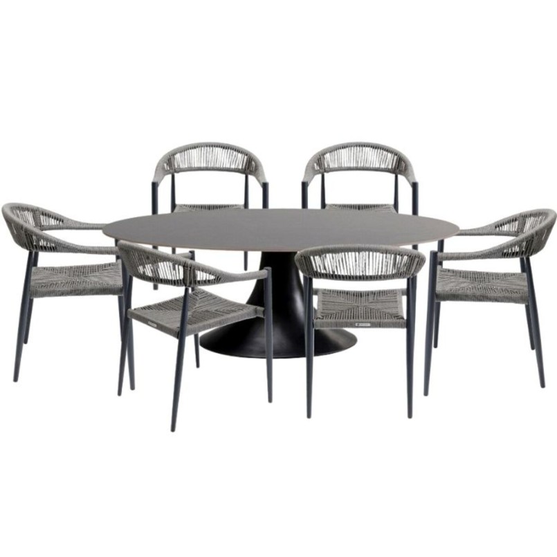Ensemble de jardin table et chaises - Grande Possibilita - Kare Design