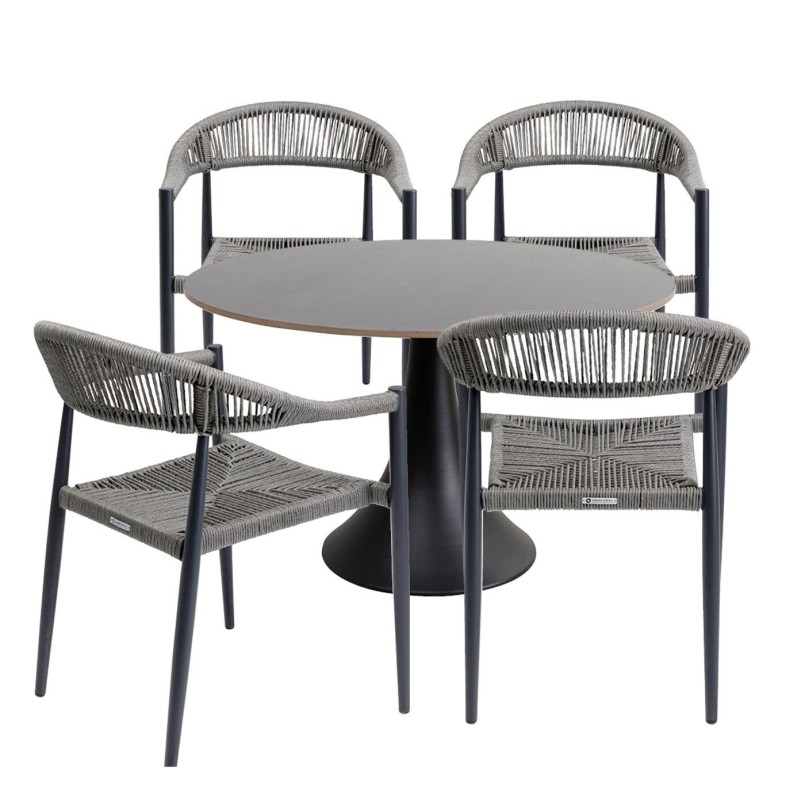 Ensemble de jardin table et chaises - Grande Possibilita - Kare Design
