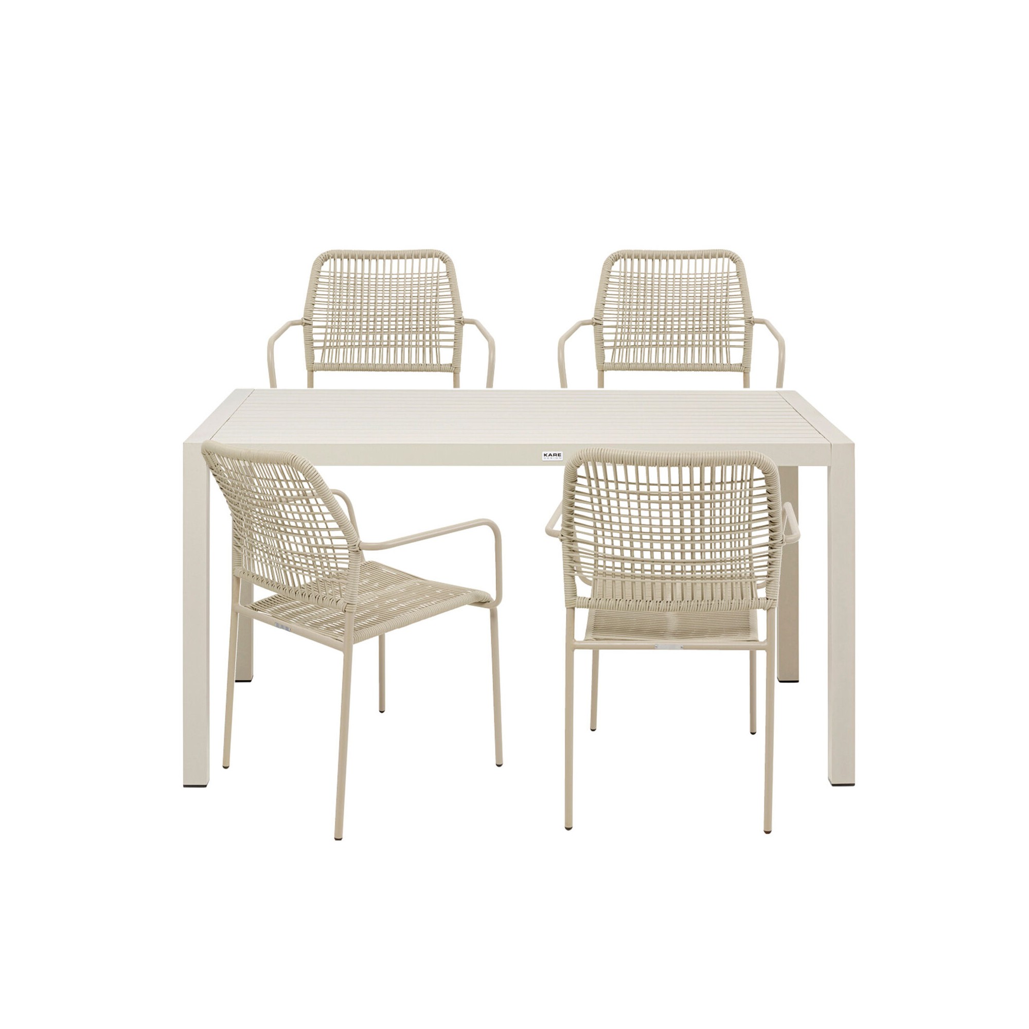 Outdoor Set Madagascar grey Kare Design