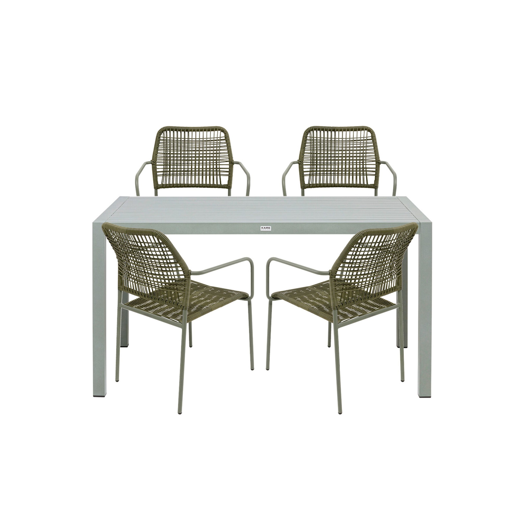 Outdoor set Madagascar green Kare Design