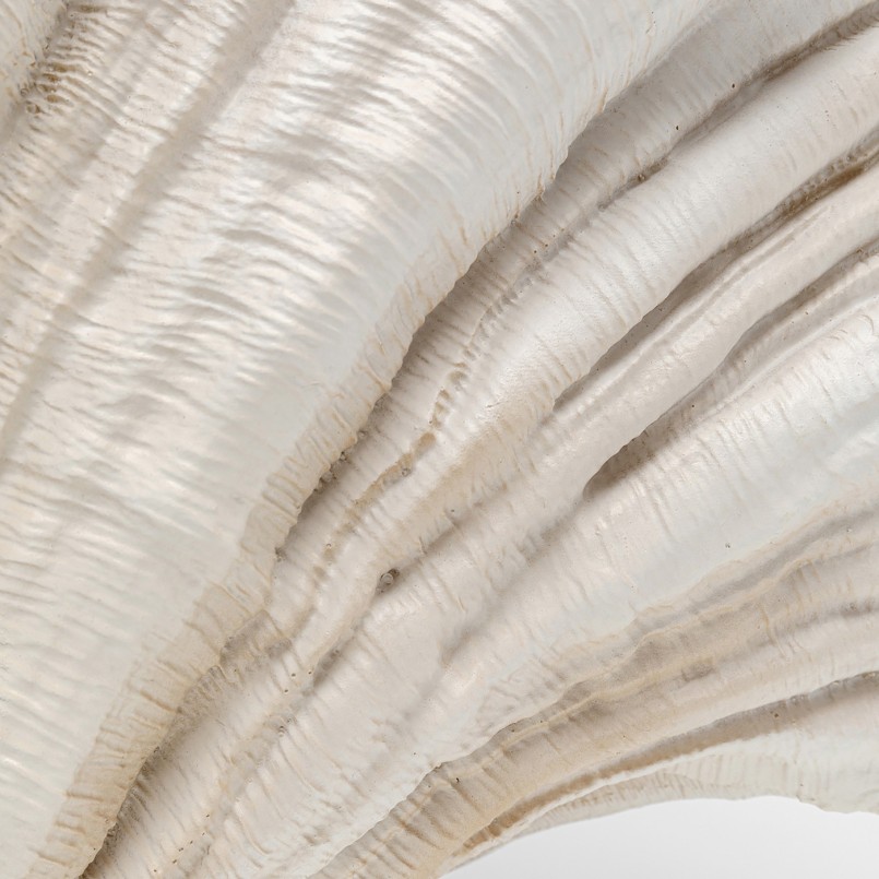 Vase en forme de coquillage blanc - Concha - Kare Design