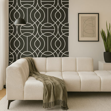 Hoekbank Nia rechts fluweel creme Kare Design