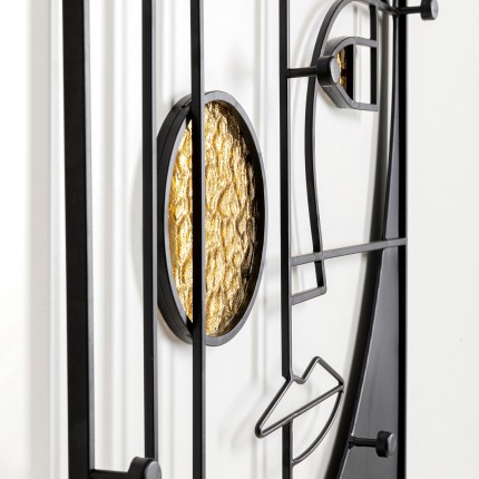 Wand Kapstok Art Face vrouw 90x60cm Kare Design