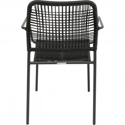 Outdoor set Madagascar black Kare Design