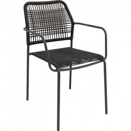 Ensemble de jardin Madagascar anthracite Kare Design