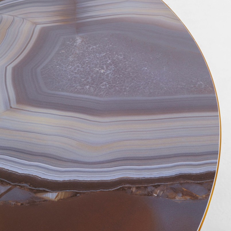 Table Grande Possibilita Ø120cm agate effect Kare Design