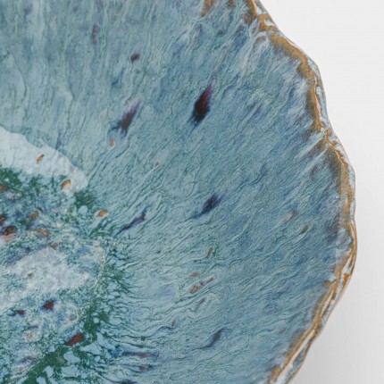 Serveerschaal Mina Ø30cm blauw Kare Design