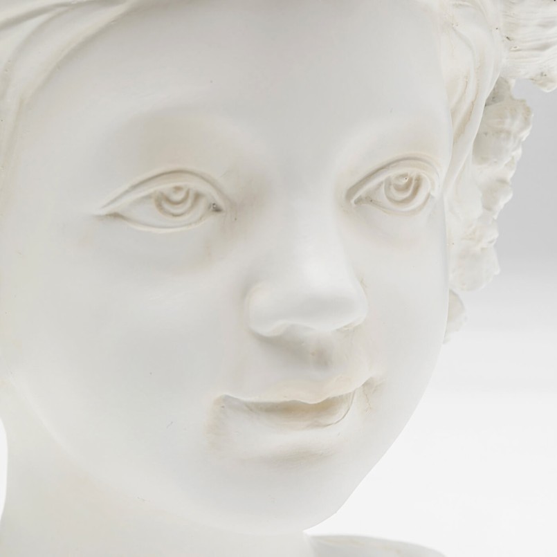 Vase blanc fille corail - Kare Design