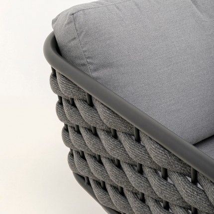 Salon de jardin Rimini gris Kare Design