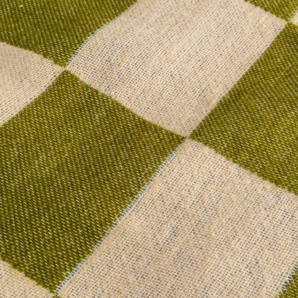 Dekken Checker blauw en groen 170x130cm Kare Design