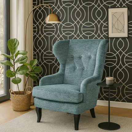 Fauteuil Granny blauw Kare Design