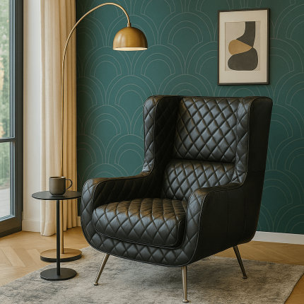 Armchair Nonna black Kare Design