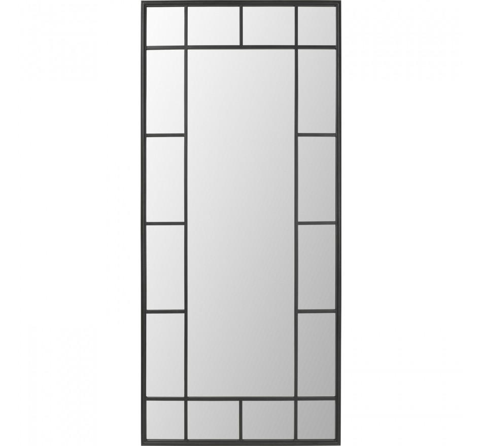 Spiegel Window 200x90cm zwart Kare Design