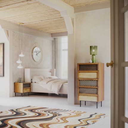 Table Lamp Veccio green Kare Design