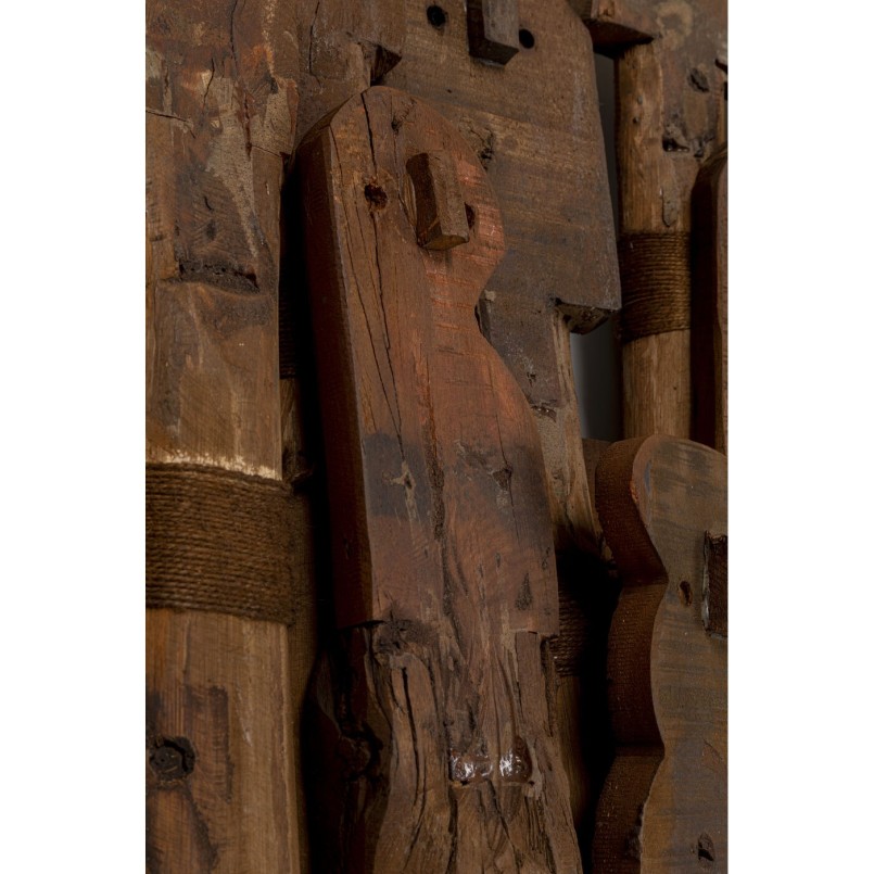 Décoration mural visages en bois - Be Mind - Kare Design