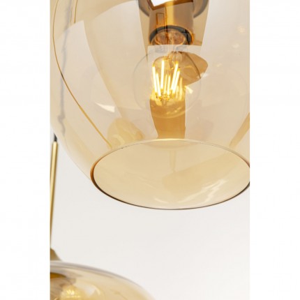 Pendant Lamp Sphere 3 amber Kare Design