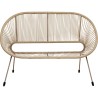 Banquette de jardin beige - Acapulco Mono - Kare Design