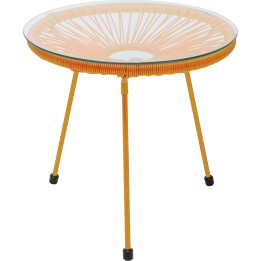 Table d'appoint orange - Acapulco Mono - Kare Design