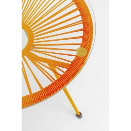 Table d'appoint orange - Acapulco Mono - Kare Design