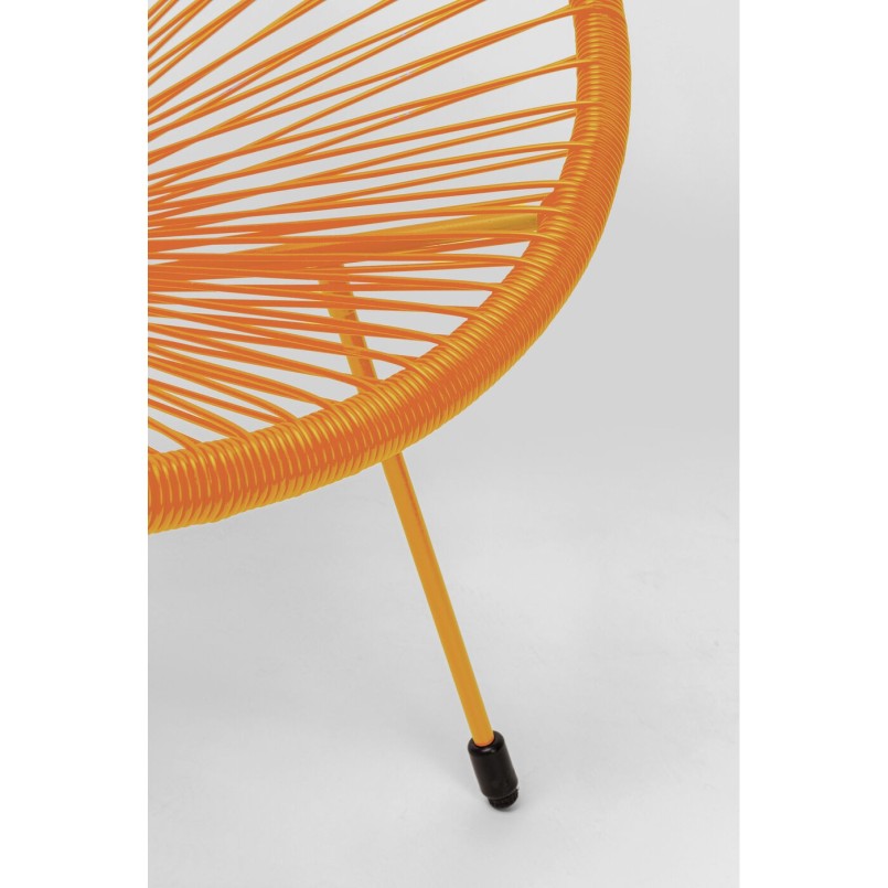 Tuinfauteuil Acapulco Mono oranje Kare Design