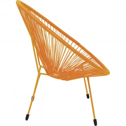 Outdoor Armchair Acapulco Mono orange Kare Design