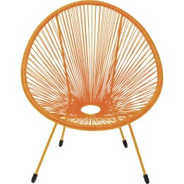 Tuinfauteuil Acapulco Mono oranje Kare Design