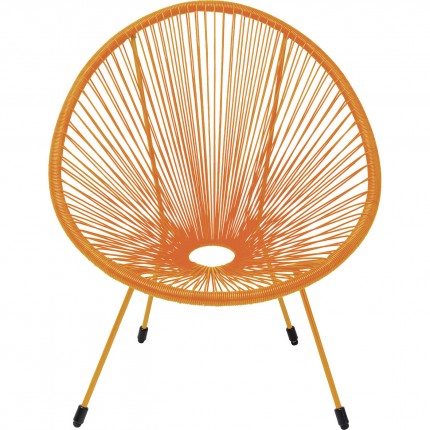 Outdoor Armchair Acapulco Mono orange Kare Design