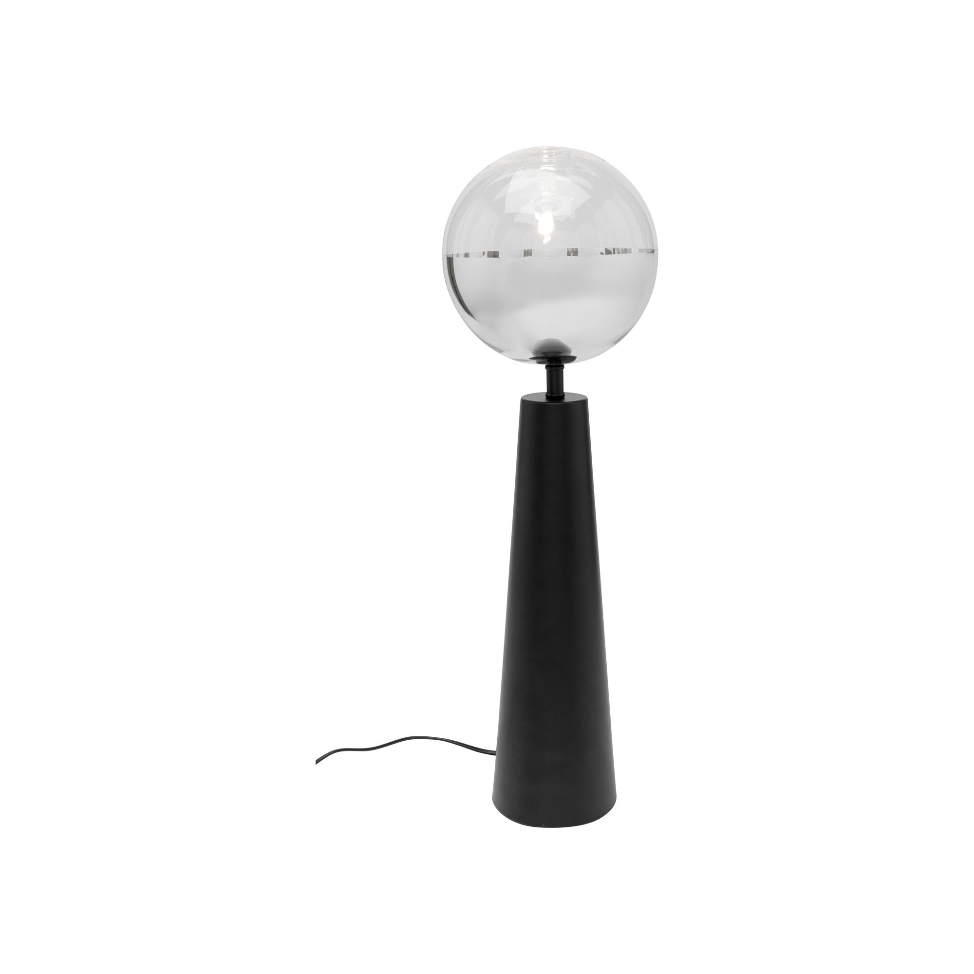 Lampe à poser Disco Ball noir 64cm