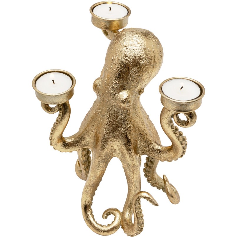 Bougeoir Octopus 23cm