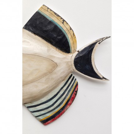 Wanddecoratie exotische viss 27cm Kare Design